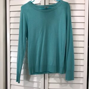Blue cashmere sweater